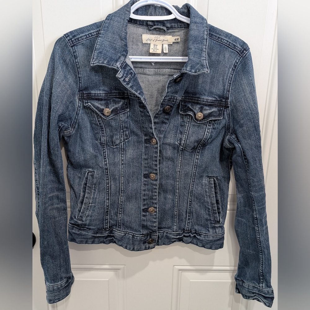 H&M Blue Jean Jacket Classic Style